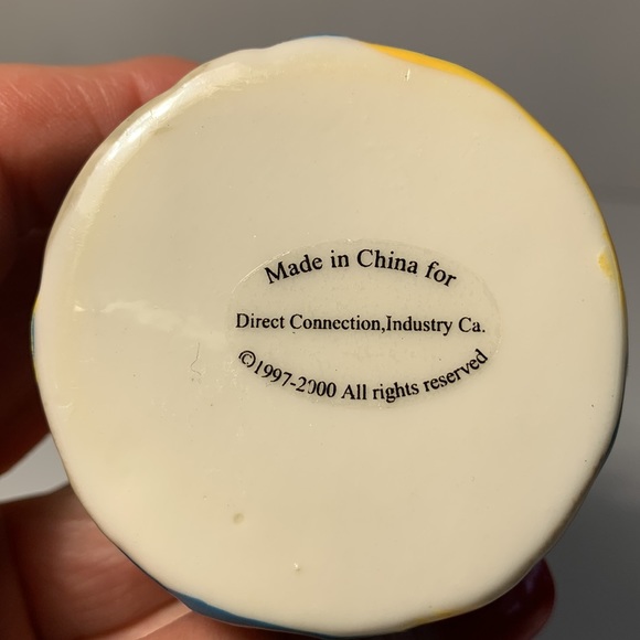 Flamingo Trinket Pill Box With Fish Trinket Tropical Flamingo Fish Water 4”H - Picture 12 of 13